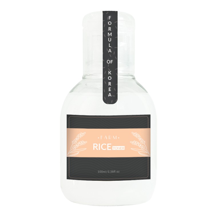 Toner Nước Vo Gạo Farm Rice Extract + Tặng Bông Tẩy Trang Minho Hàn Quốc | BigBuy360 - bigbuy360.vn