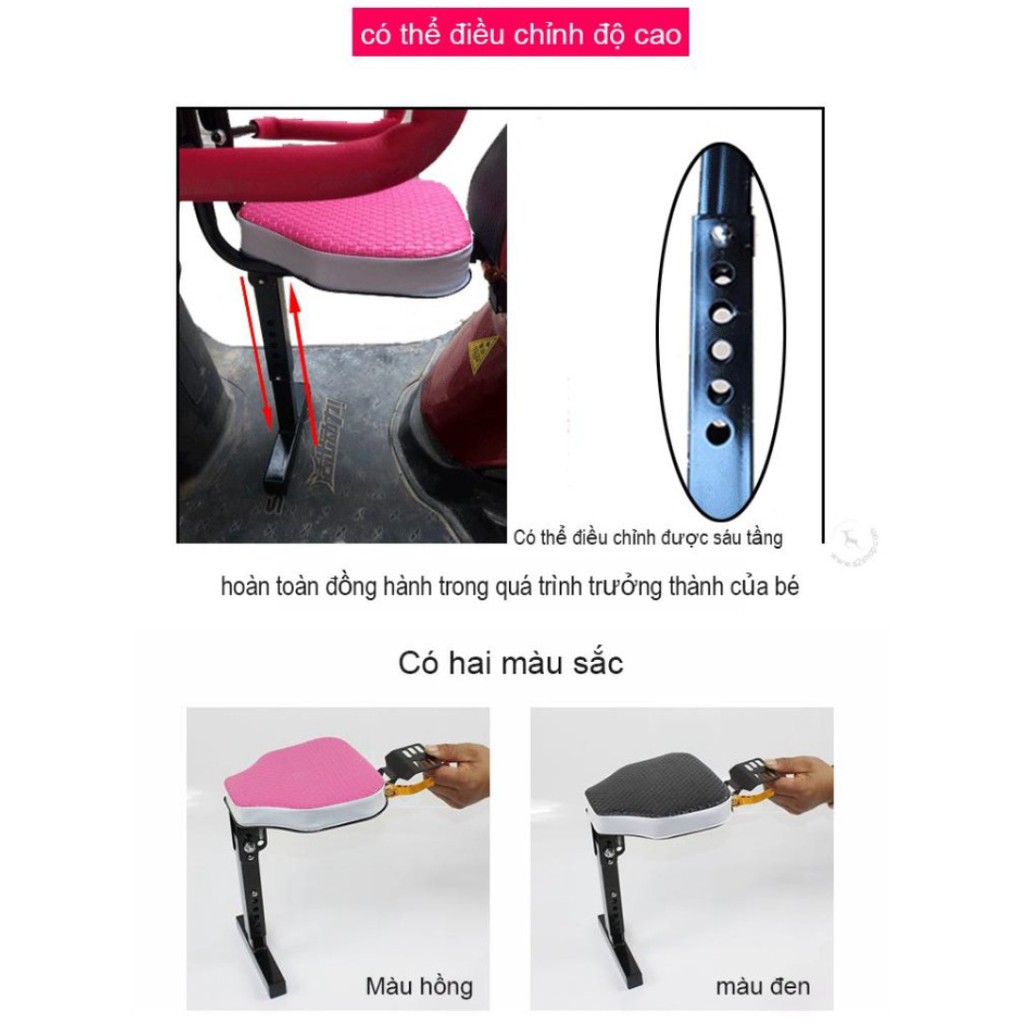 Ghế gấp phía trước xe máy