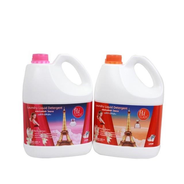 [HCM]- NƯỚC GIẶT XẢ 2 IN 1 HICLASS 3500ML THÁI LAN- ĐỦ MÀU