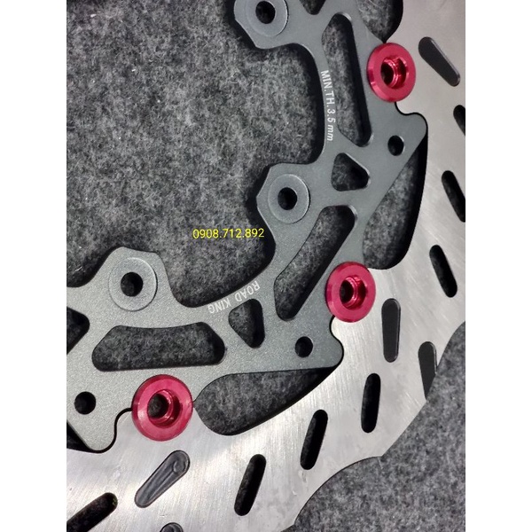 Đĩa thắng lòng nhôm 260mm 4 lỗ và 5 lỗ gắn vario _click_ yamaha và honda