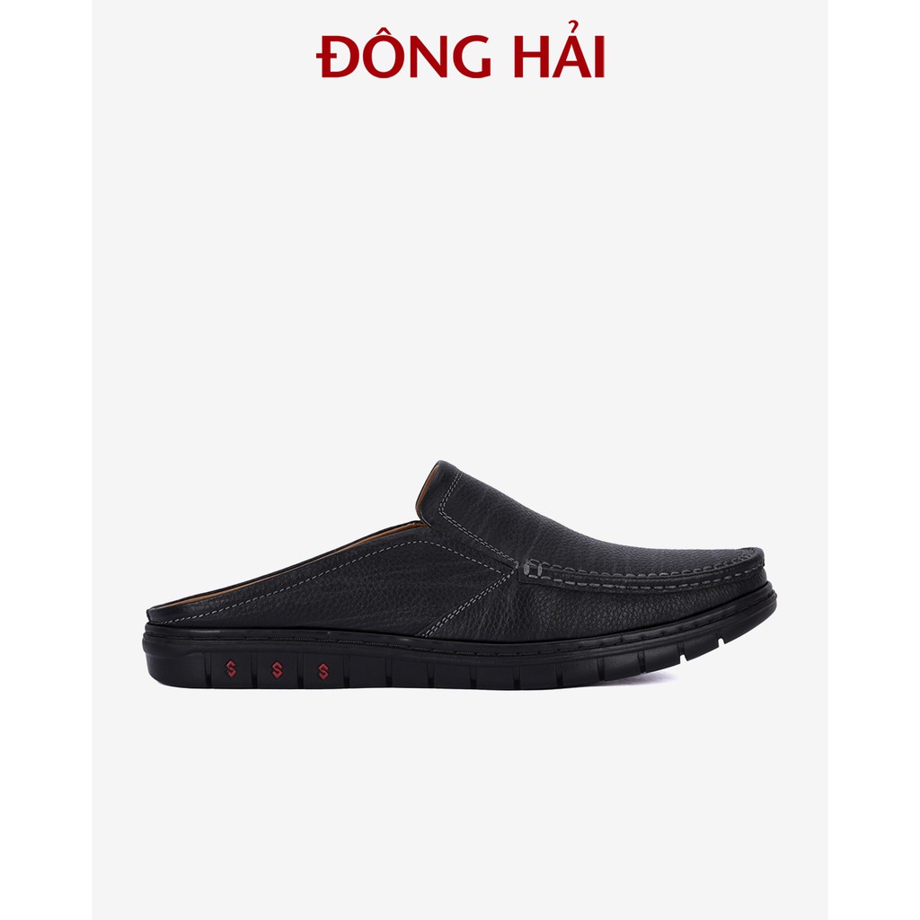 "TẶNG NGAY 30K khi theo dõi gian hàng "Dép Sapo Nam Đông Hải - G1019 ( Da bò cao cấp)