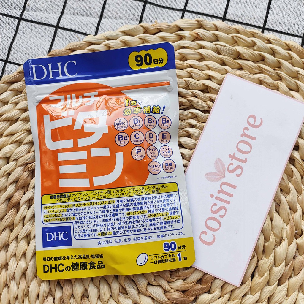 Viên uống DHC Nhật Bản Multi Vitamin Tổng Hợp 90 viên 90 Ngày | Thế Giới Skin Care