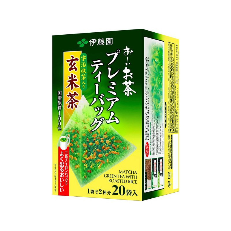 TRÀ XANH GẠO LỨT MATCHA UJI TÚI LỌC ITOEN 46G (20 GÓI) - Hachi Hachi Japan Shop