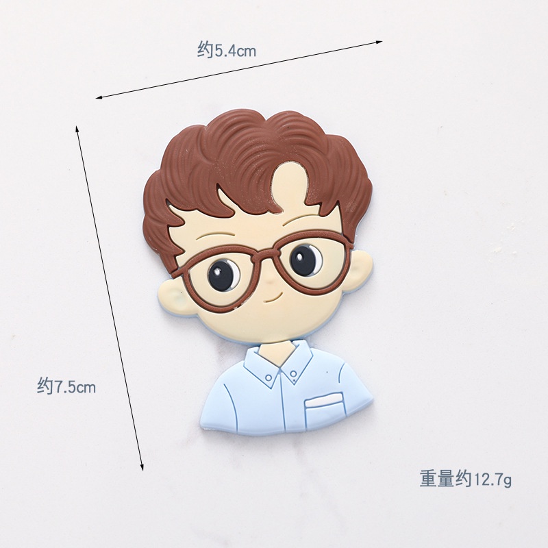 Set Phụ Kiện Trang Trí Bánh Kem Hình Cặp Đôi Lãng Mạn Mềm Mại