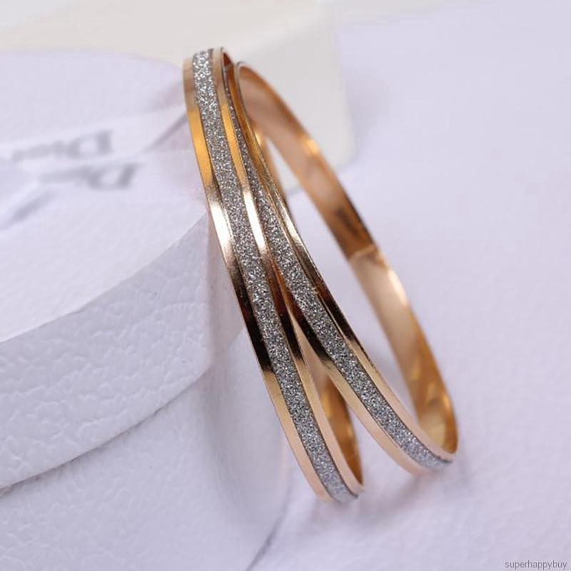 Vòng tay hợp kim thiết kế đơn giản thời trang cho nữ