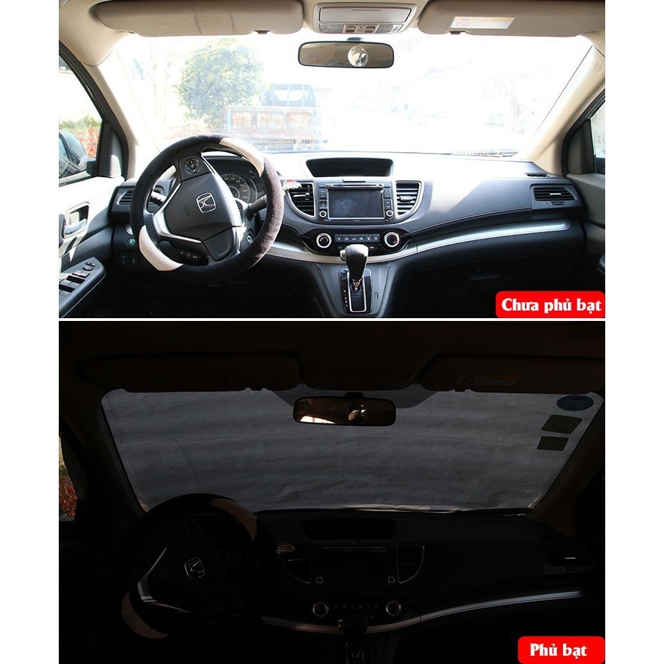 Bạt phủ kính lái Mazda 2 3 6 CX3 CX5 CX8 BT50 ô tô cách nhiệt 4 lớp tráng bạc chống nắng