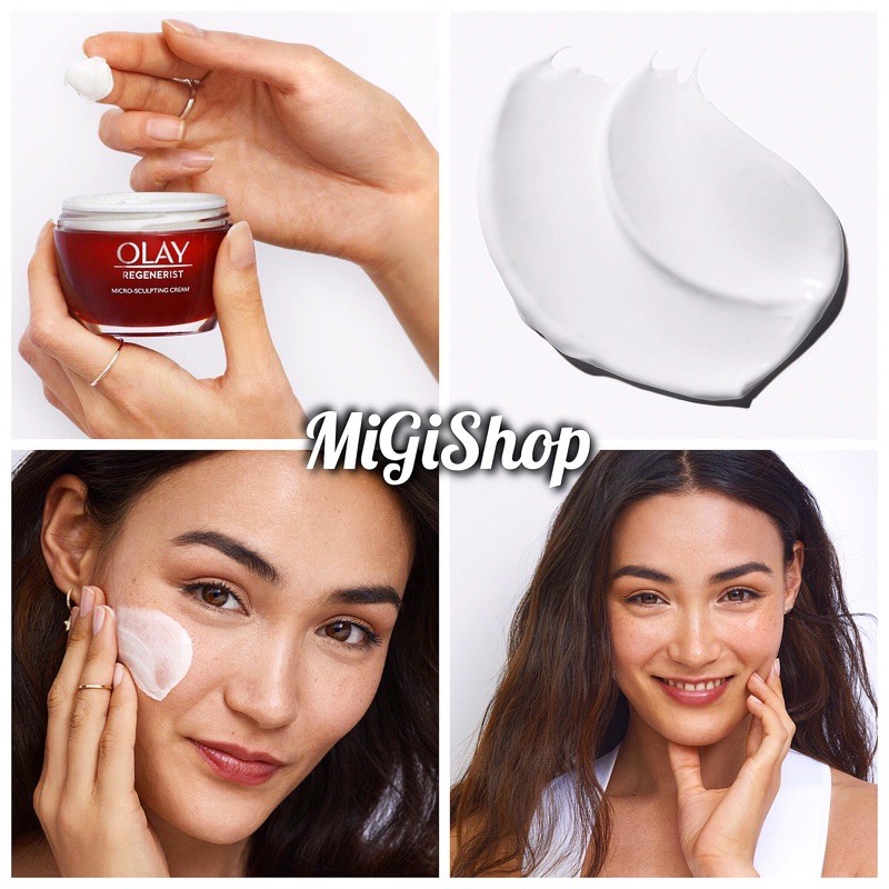 [Hàng Mỹ] Kem Dưỡng Da Chống Lão Hoá Olay Regenerist Micro Sculpting Cream 48g