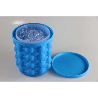 Cốc làm đá silicon tiện lợi, dụng cụ làm đá, cốc chứa đá viên