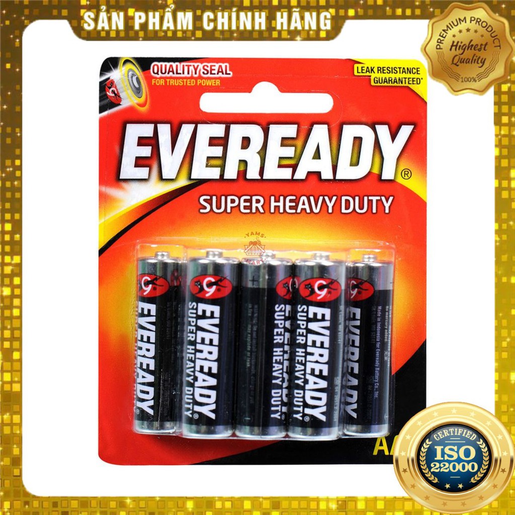 [ Yams Mart ] Pin tieu Eveready Siu ben AA 1215 BP8