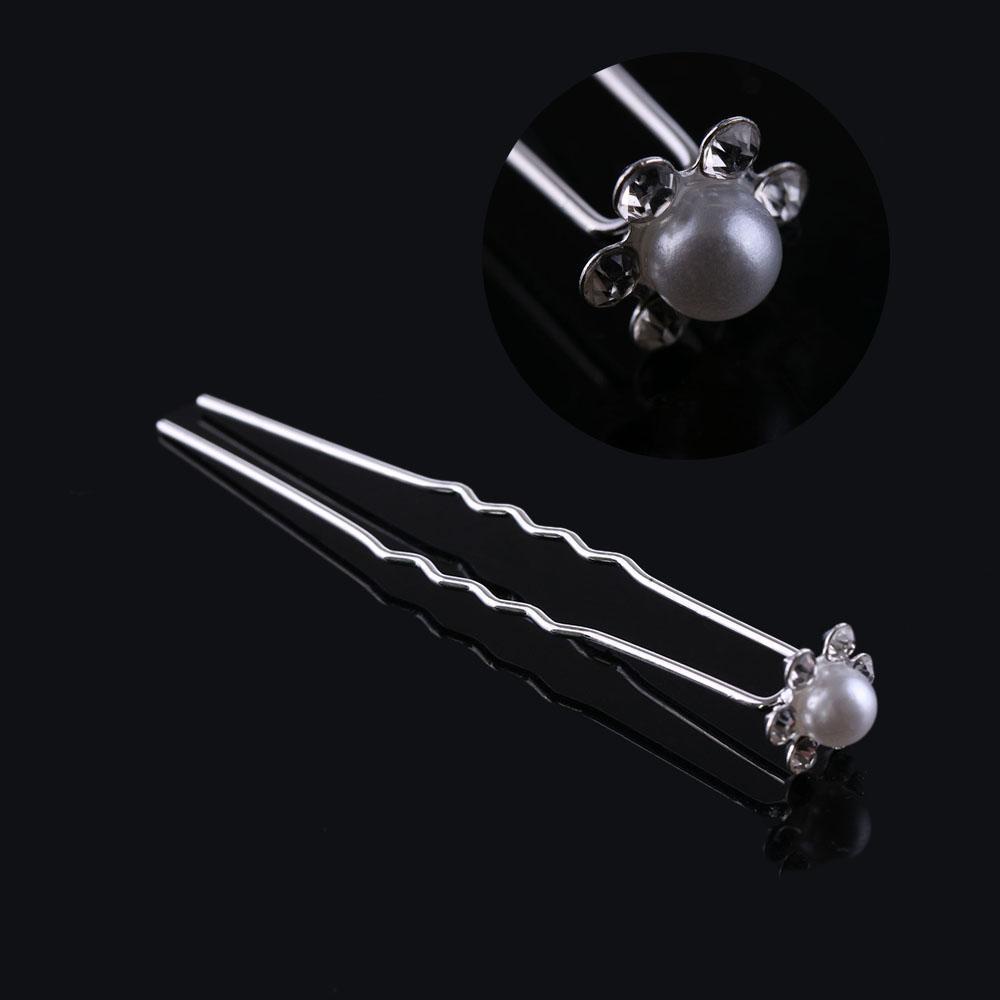 Set 20 Kẹp Tóc Xinh Xắn Thời Trang Đám Cưới|Ngọc Trai Giả