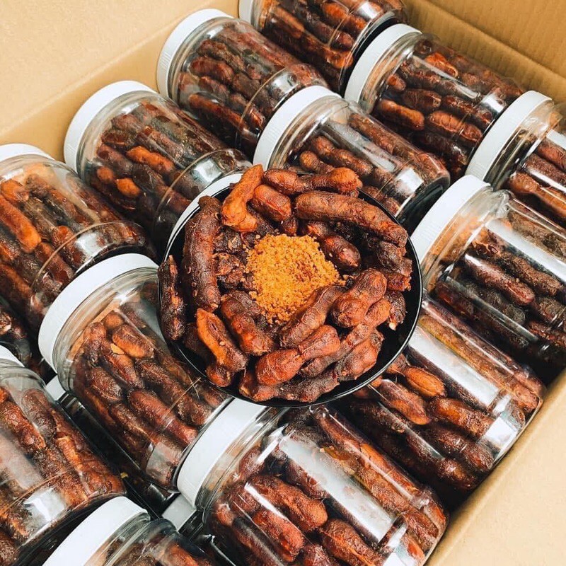 Me lào muối tôm Mạnh Hùng