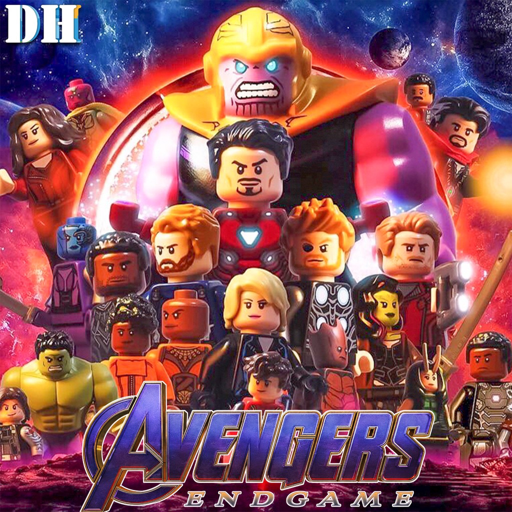 Đồ chơi lắp ráp lego các nhân vật siêu anh hùng Avenger endgame