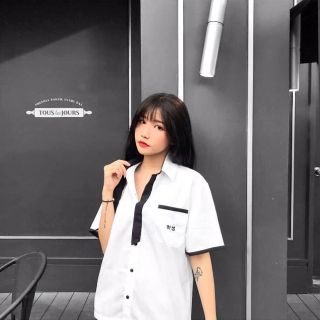 Hot Áo sƠ mi hÀn quỐc ĐÃ cẬp bẾn đẹp