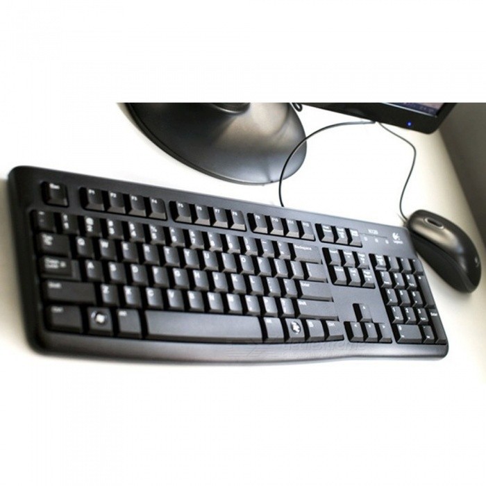 Bộ bàn phím chuột Logitech MK120 Có Dây | WebRaoVat - webraovat.net.vn