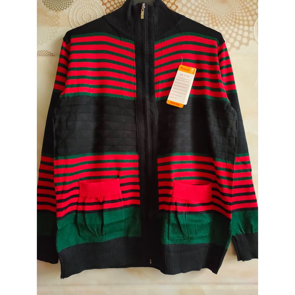 Áo khoác len trung niên dệt kim Size Đại Quảng Châu | BigBuy360 - bigbuy360.vn