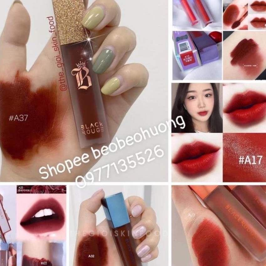 Son Handmade Black A12 A22 A17 A32 A37 Tông trầm ( đỏ nâu - đỏ đất - cam đất - đỏ gạch )