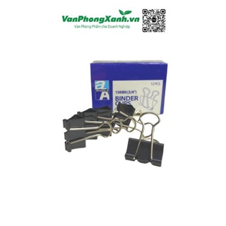 Hộp Kẹp Bướm Double A 19Mm (12 Chiếc/Hộp)