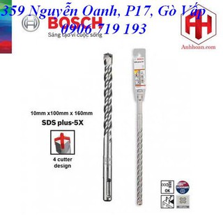 Mũi khoan bê tông Bosch SDS Plus5X 5-8mm