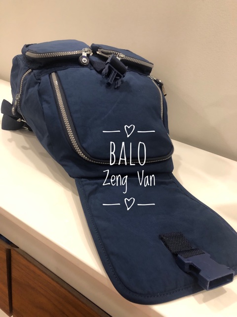 Balo Mini 2 túi KIPLING 111 nắp gập