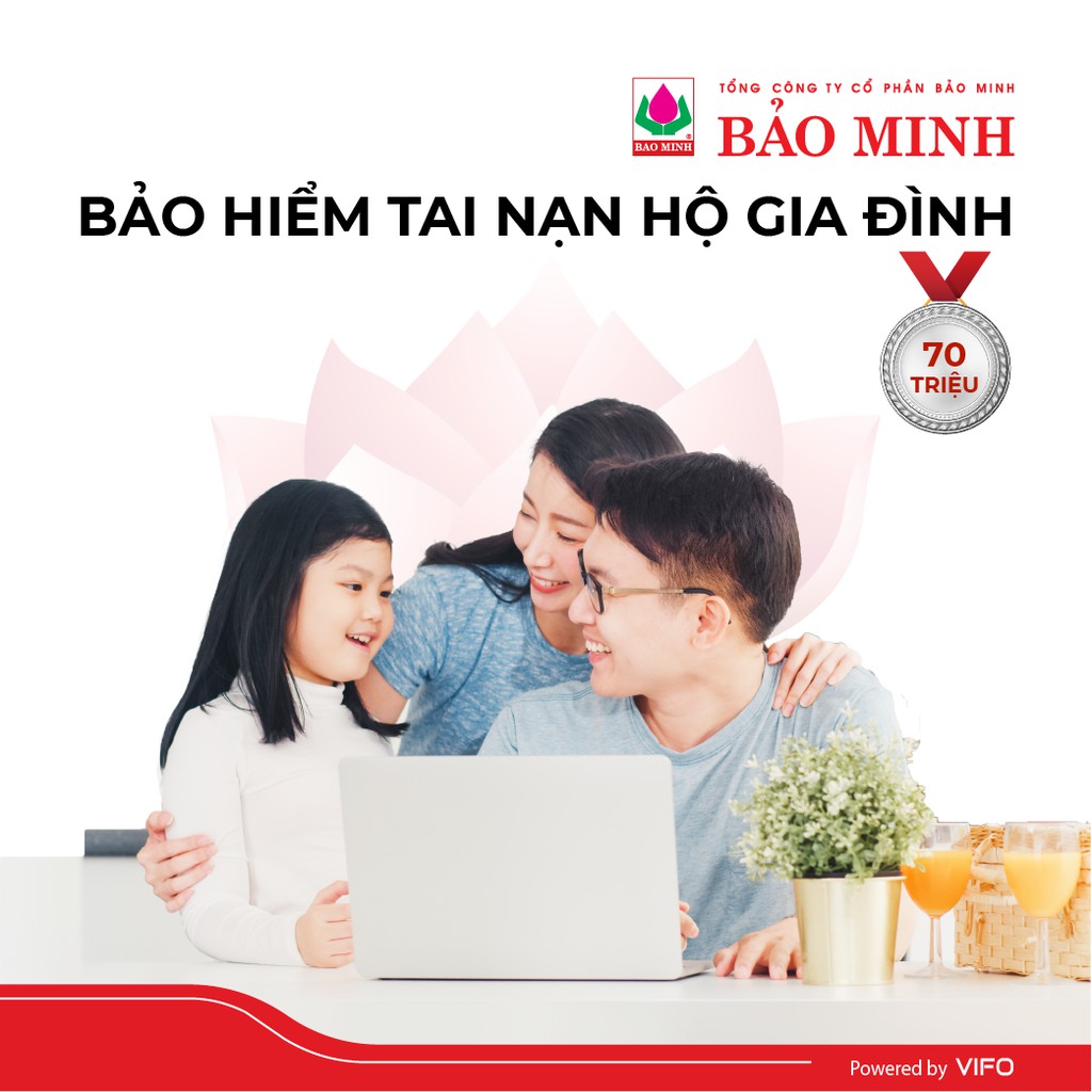 Toàn Quốc [E-Voucher] – Bảo Minh – Bảo hiểm tai nạn hộ gia đình – Gói Bạc