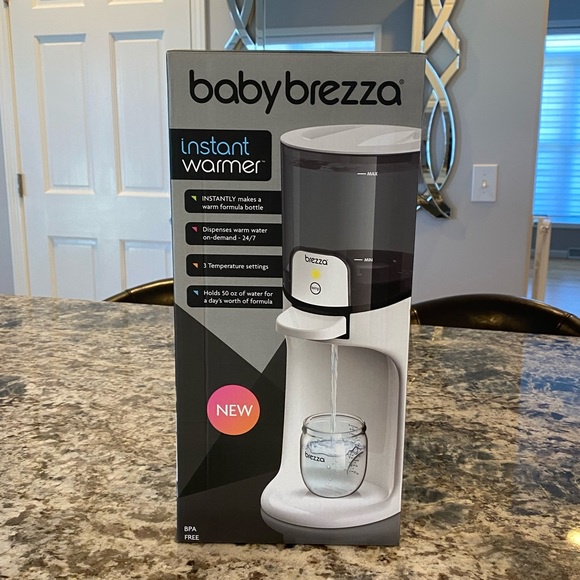 [Chính Hãng] Máy làm ấm và giữ nhiệt nước pha sữa Baby Brezza