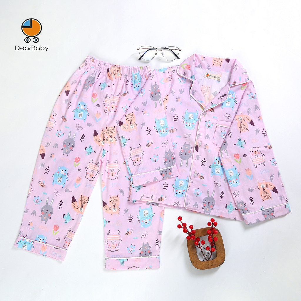 Set Pijama Họa Tiết Cho Bé DearBaby P-06