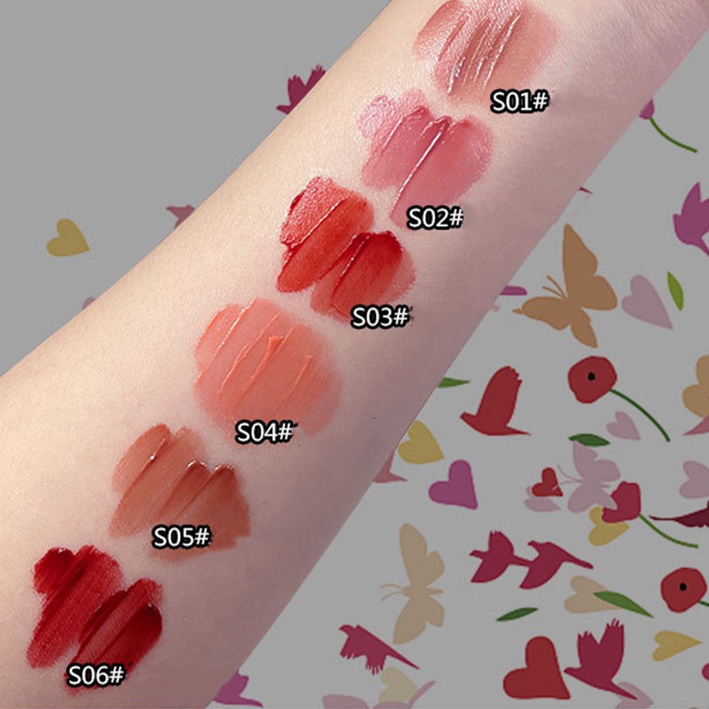 Son Bóng KAKASHOW Dạng Lỏng Dưỡng Ẩm Chống Thấm Nước Màu Sắc Thời Trang Nuôi Dưỡng Môi
