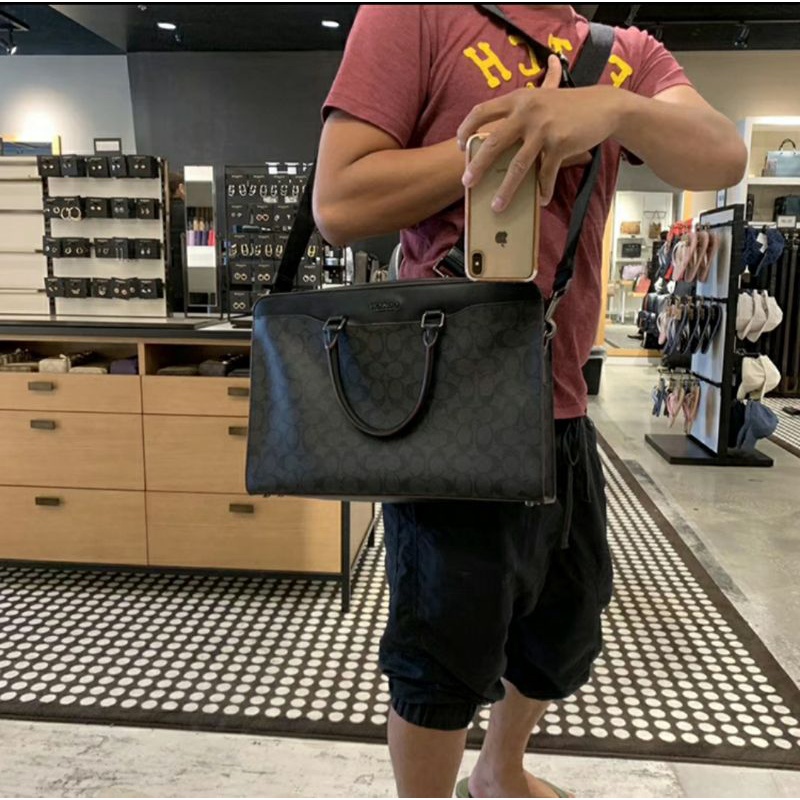 [Mã SRBACK010912 hoàn 20K xu đơn 50K] TÚI COACH NAM CÔNG SỞ | BigBuy360 - bigbuy360.vn