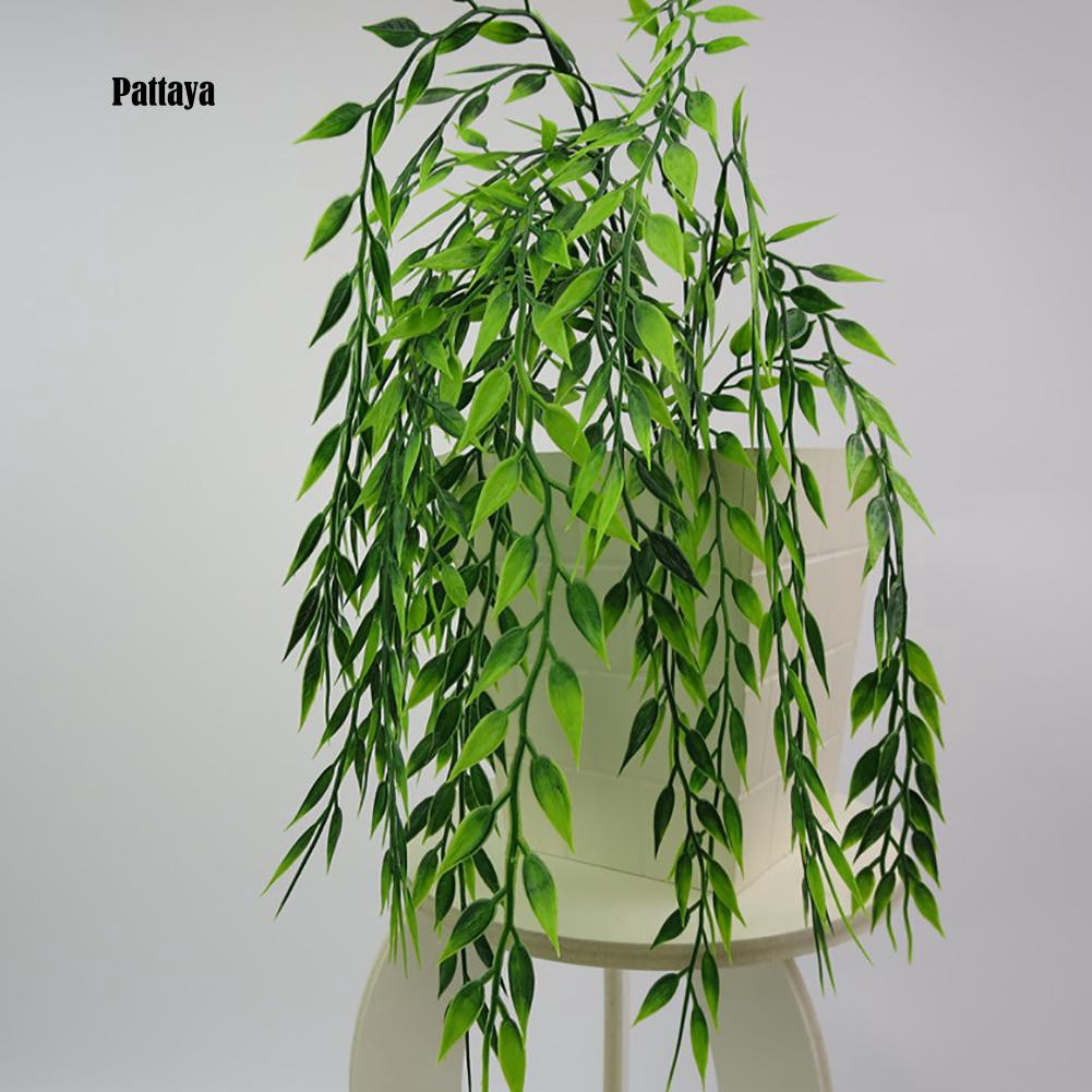 1 Bó Cây Liễu Nhân Tạo Bằng Nhựa Dùng Cho Trang Trí