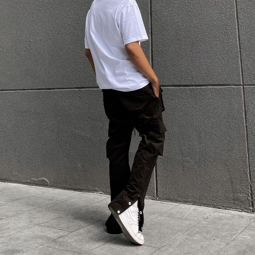 Quần jean baggy nam nữ FOG sixth quần jeans ống suông màu unisex Kun Shop