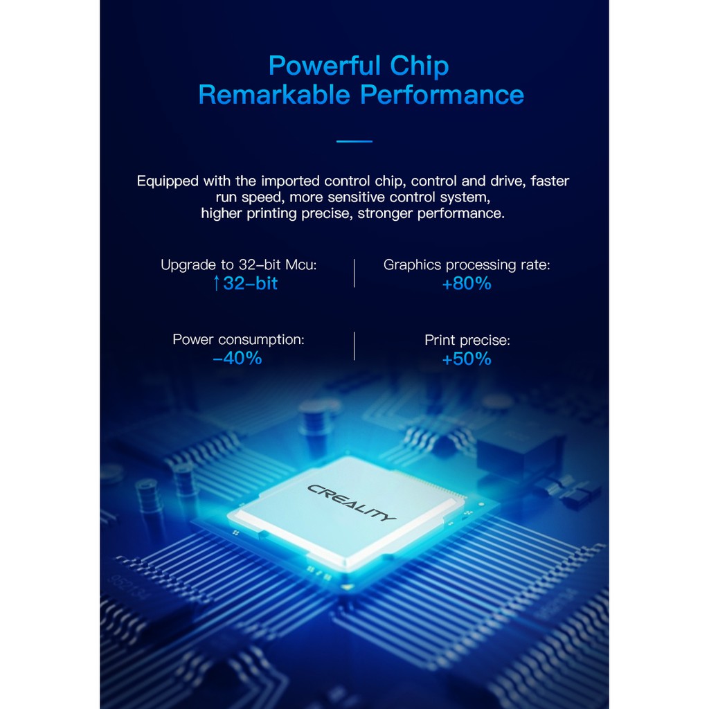 Board điều khiển máy in 3d không ồn Noiseless Motherboard Creality V4.3.1 32bit