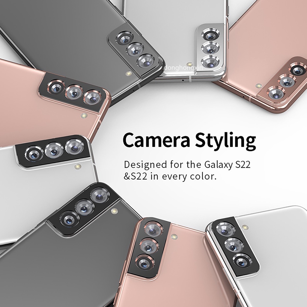 Ốp Điện Thoại Kim Loại Bảo Vệ Camera Sau Cho Samsung Galaxy S22 / S22 Ultra /S22+ 5G S21 FE