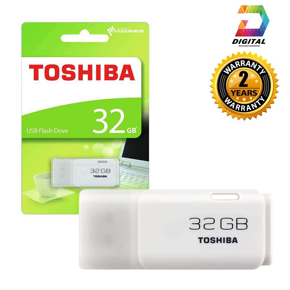USB 32GB TOSHIBA U202 Chính Hãng Bảo Hành 24 Tháng