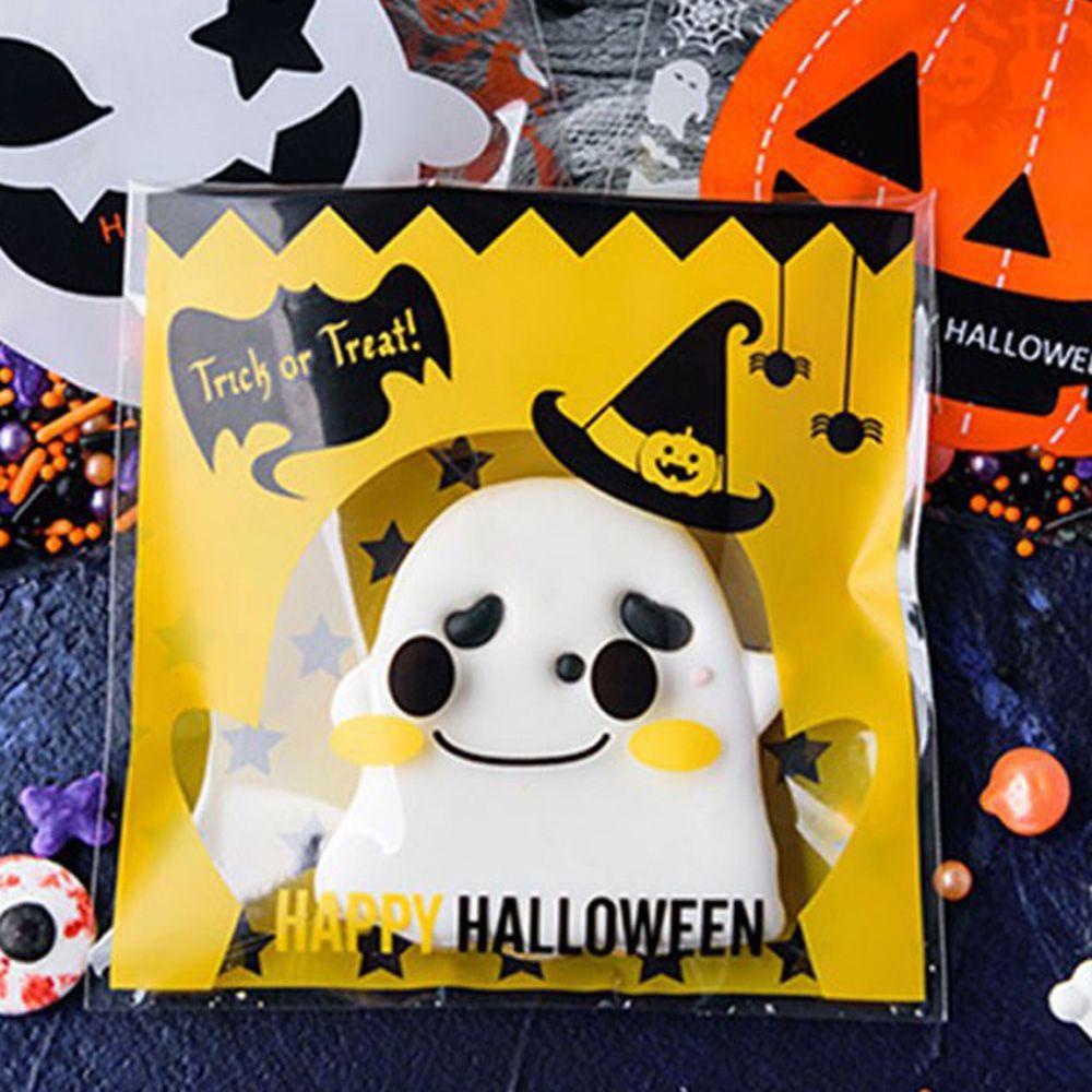 Set 100 Túi Đựng Kẹo Tự Dính Họa Tiết Dễ Thương Trang Trí Tiệc Cưới