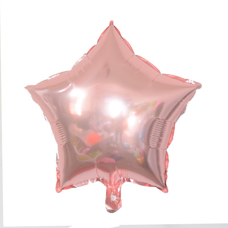 Bong Bóng / Bong Bóng Giấy Bạc Ngôi Sao 18 inch Trang Trí