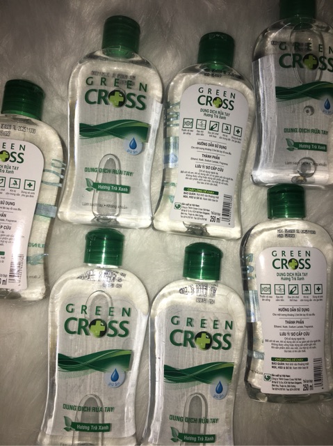 (CHÍNH HÃNG 100%) NƯỚC RỬA TAY KHÔ GREEN CROSS - HÀNG XUẤT NGUYÊN THÙNG CỦA CÔNG TY GREEN CROSS