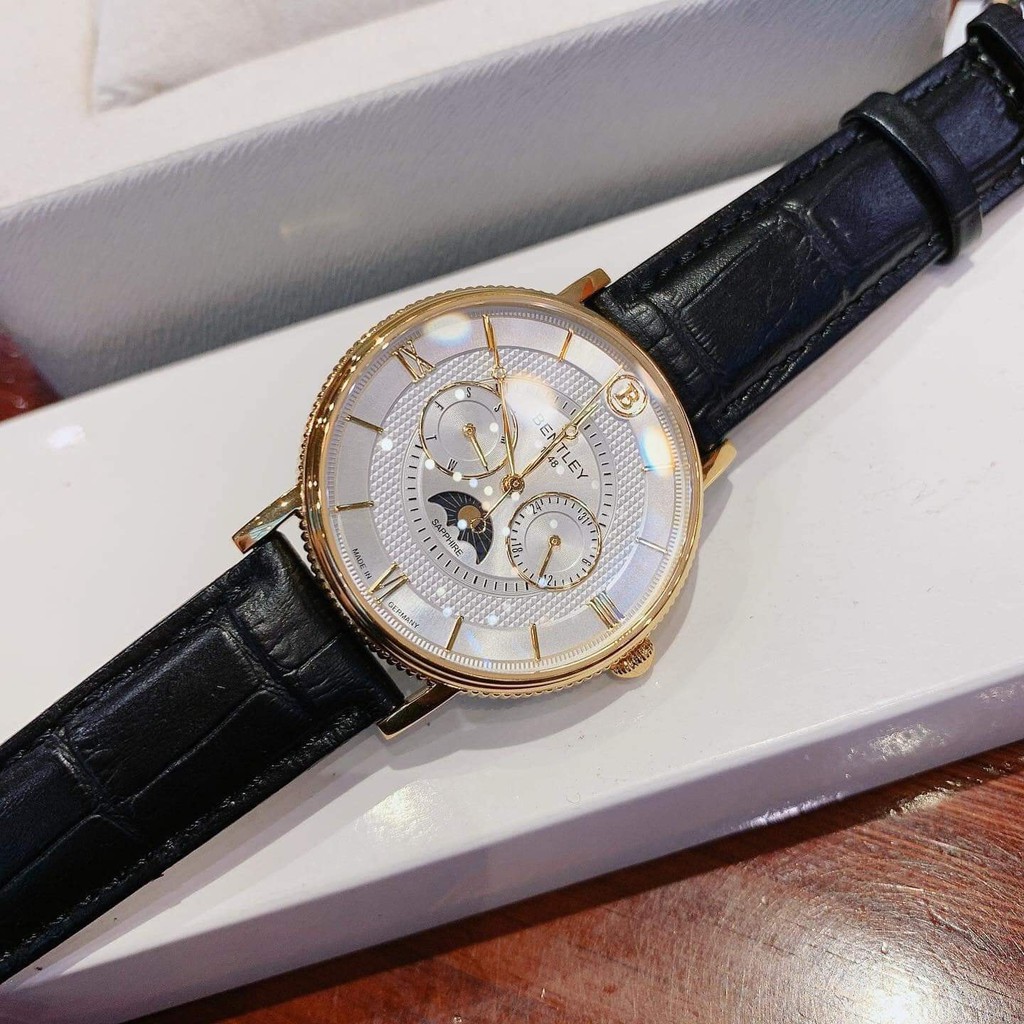 Đồng Hồ Nam Chính Hãng BENTLEY BL1865-30 Tặng Kèm Dây Da Cao Cấp