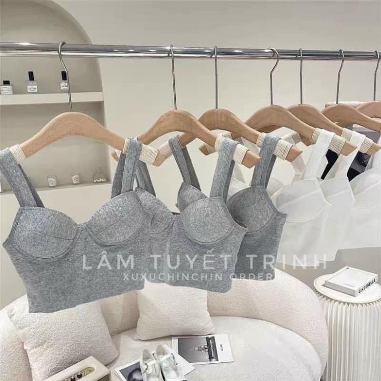 áo bra có mút đẹp chất len tăm tôn vòng 1 c