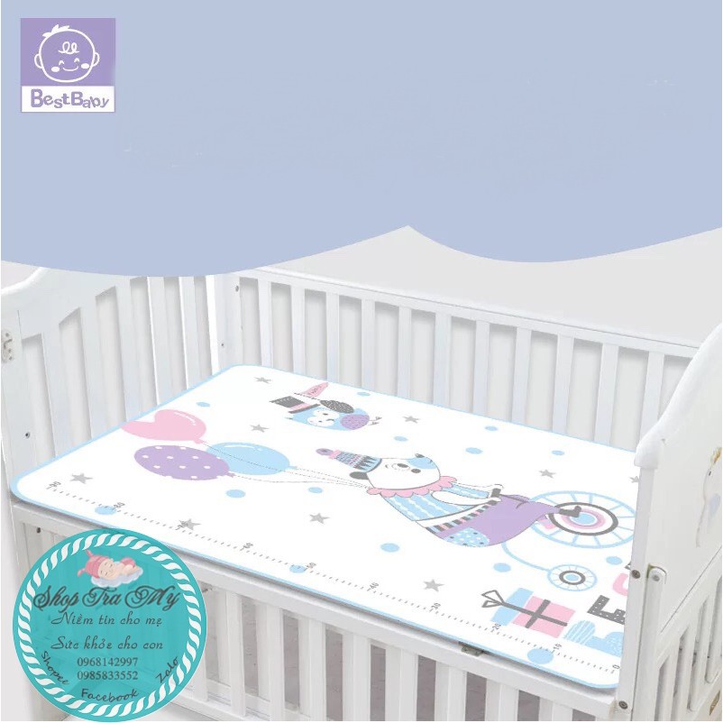 Tấm lót chống thấm Best Baby Cao Cấp Dùng Cho Nôi, Cũi , Giường