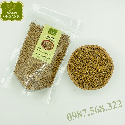 Hạt Mùi khô cao cấp Mộc Lam Túi zíp 100g - 200g