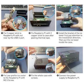 Quạt Tản Nhiệt Cho Raspberry Pi 4 & Pi