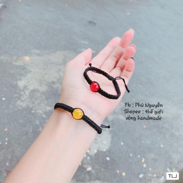 Vòng handmade Mix Đá Phong Thủy ( đan theo size tay )