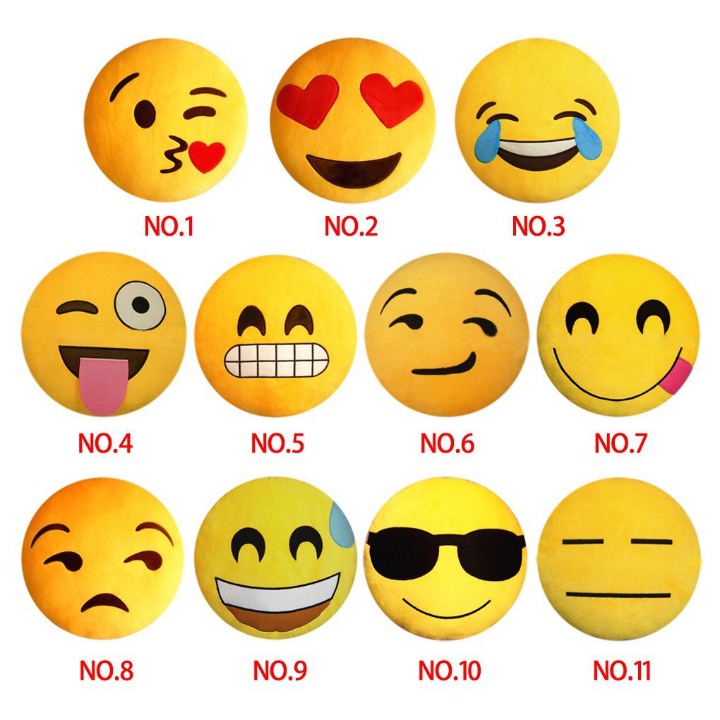 Gối Hình Emoji Dễ Thương