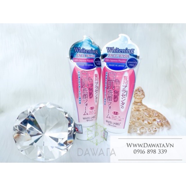 [Chính hãng][Sẵn hàng] Sữa rửa mặt làm trắng da giàu dưỡng chất WHITE LABEL50gr Whitening face wash White Label Miccosmo | BigBuy360 - bigbuy360.vn