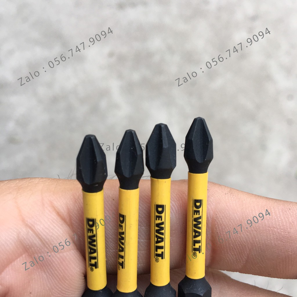 Mũi Vít Bake DEWALT PH2 Dài 5.8cm Màu Đen