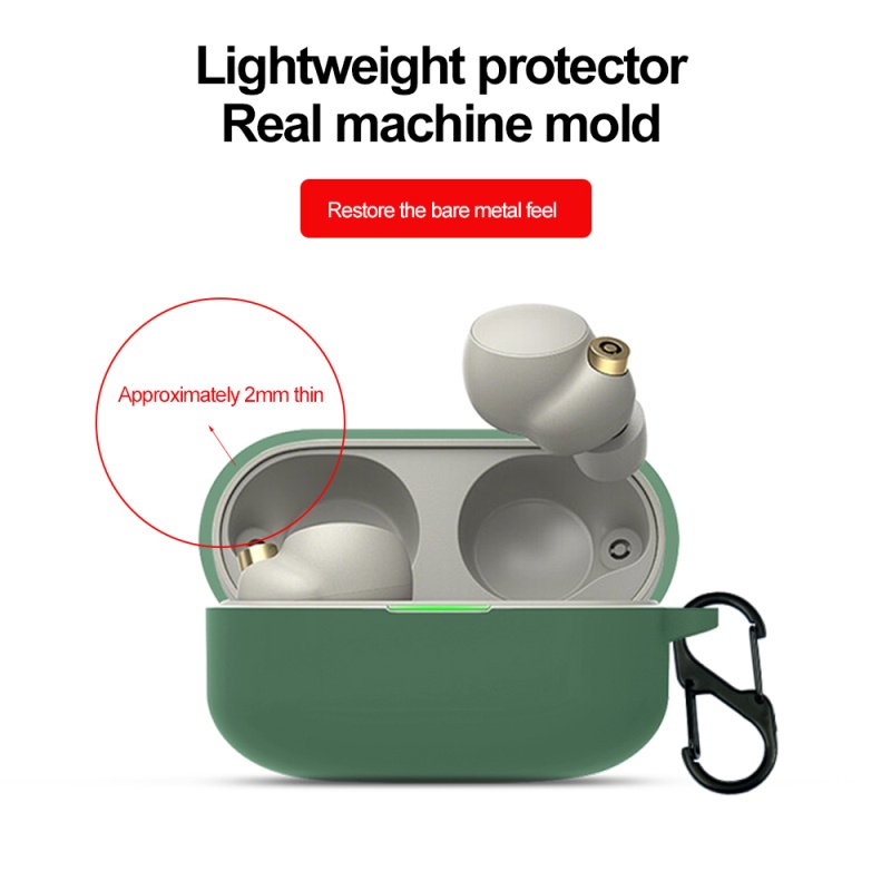 Ốp silicon mềm bảo vệ tai nghe Bluetooth thích hợp cho Sony Wf-1000xm4