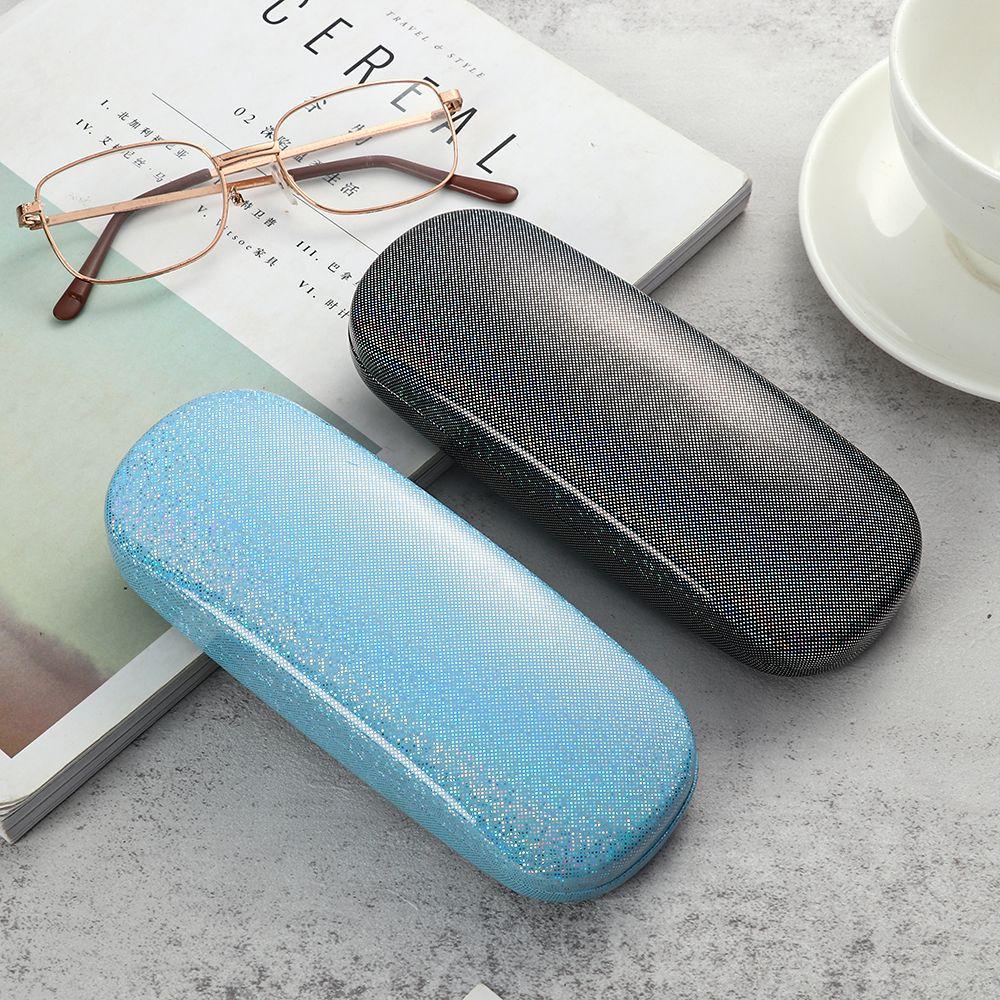 Hộp Đựng Mắt Kính Bằng Da PU Thiết Kế Nhỏ Gọn Thời Trang Cho Học Sinh Ốp