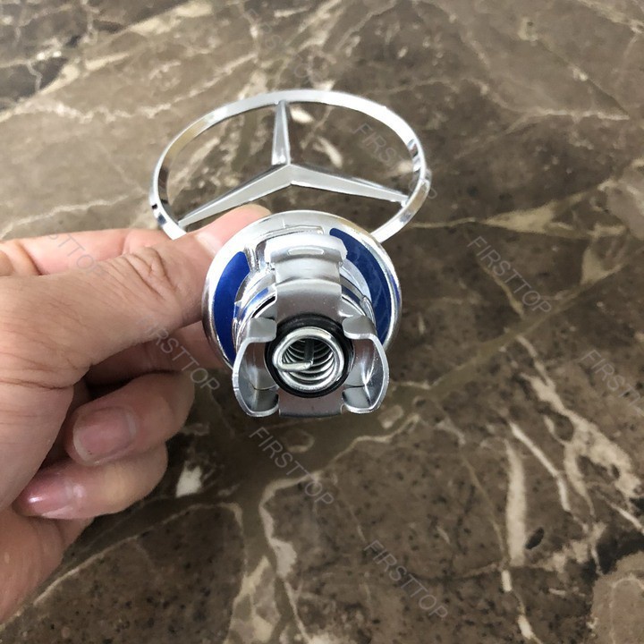 Logo Bằng Hợp Kim Mạ Crom Trang Trí Xe Hơi Mercedes