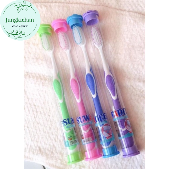 Bàn chải đánh răng  SUWADEE ống tròn