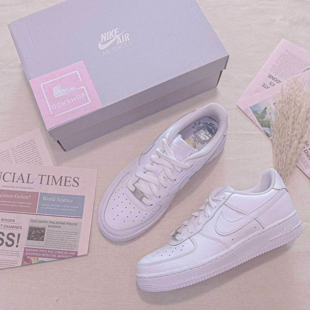 Giày Nike Air Force 1-314192117-all white